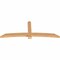Ekena Millwork Bellingham Timber Gable Bracket, Western Red Cedar, 96"W x 36"H x 3 1/2"D x 5 1/2"F, 9/12 Pitch GBW096X36X0406BEL00SWR - alternate 4